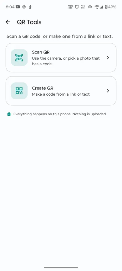 TMB Brows QR Tools, scan and create